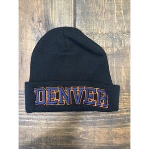 12 Semper Fi Denver Broncos Football Embroidered Beanie, NFL,‎ Spellout